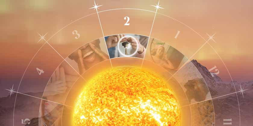 sun in 2nd house