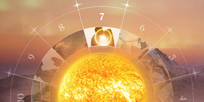 sun in  7th house
